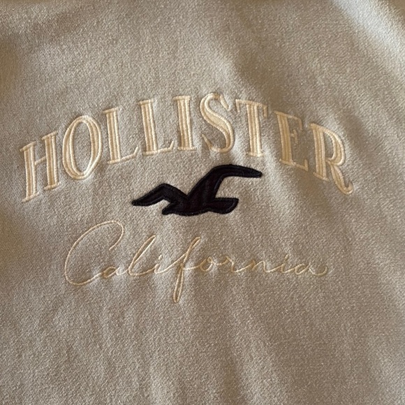 Gently Loved Unisex Embroidered Hoodie by Hollister - Picture 2 of 8